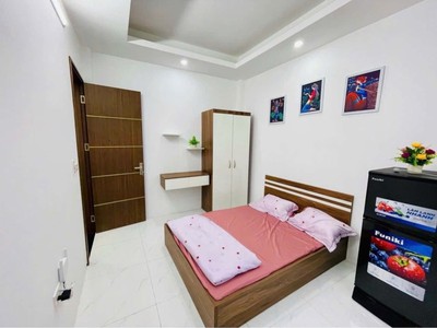 CHDV 6T thang máy phố Trương Định 13 phòng full nội thất gần ô tô ngõ rộng dòng tiền 800 triệu/ năm 4