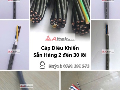 Cáp điều khiển 2 x 0.75 mm2 tại hải phòng 0