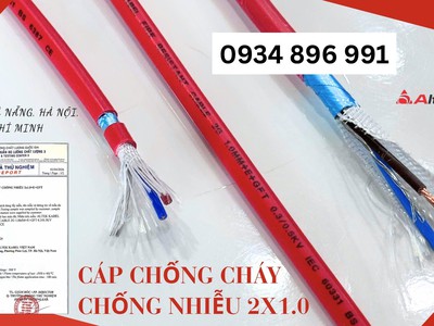 Cáp chống cháy chống nhiễu 2 lõi Có Sẵn TP.HCM, Bình Dương và Đồng Nai. 0