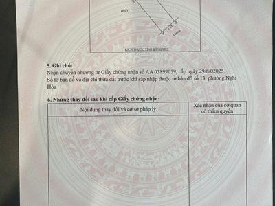 Đất cửa lò cực kỳ tiềm năng - bán lô đất đẹp, mặt đường song ngư, p. cửa lò - tiềm năng tăng giá 4