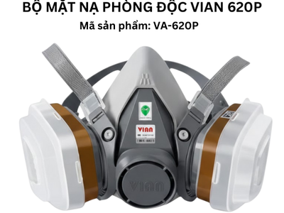 Bộ mặt nạ phòng độc VIAN 620P Bảo vệ hô hấp hiệu quả 0