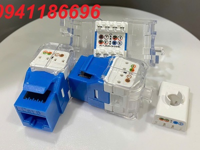 Thanh đấu nối mạng Patch panel 16 cổng CAT6 UTP mã ACT-16S1U, ACT-JK28-C6-US chính hãng Ancomteck 2