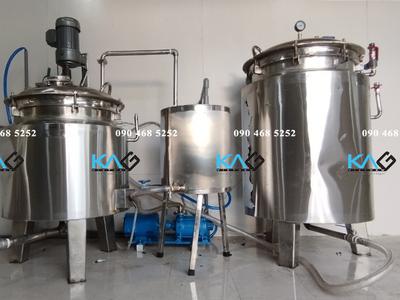 Nồi Nấu Dược Liệu 1000L Kèm Sọt Lưới KAG: Tăng Năng Suất, Giữ Trọn Dược Chất 0