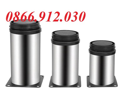 Chân inox phi 50 có tăng chỉnh 60mm đến 200mm 1