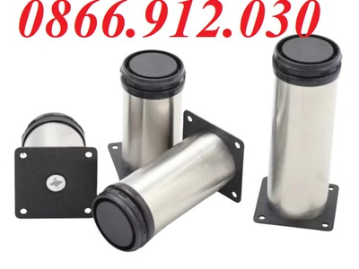 Chân inox phi 50 có tăng chỉnh 60mm đến 200mm 8