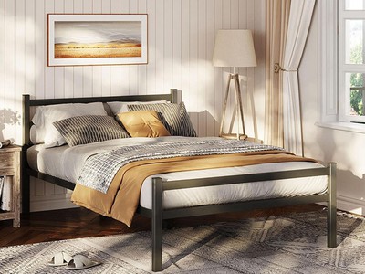 Giường sắt sơn tĩnh điện bền đẹp, giá rẻ, tiết kiệm tối đa cho gia đình 2