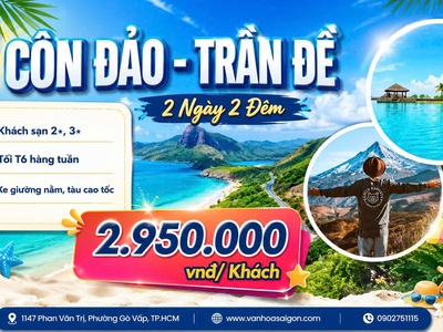 Côn Đảo - Trần Đề 2n2đ 2026 sgc 3