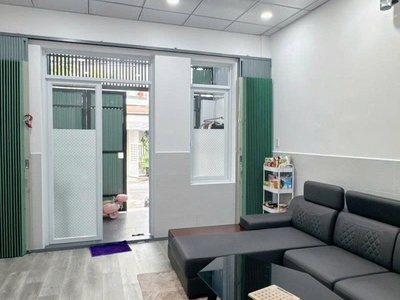 Bán nhà 2 mặt tiền hẻm 7m phan văn trị, ngay emart, 4,5x12m, hậu l 11m, 2 tầng, 11,8 tỷ. 4