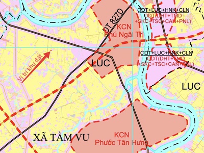 Bán lô đất thổ gần kcn phú ngãi trị giá 950 triệu 1