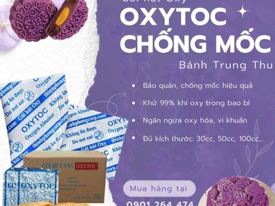 Gói hút oxy - giải pháp bảo quản bánh trung thu 0