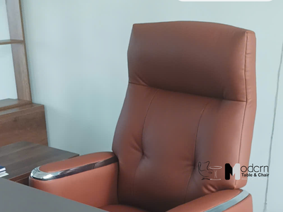 Ghế lãnh đạo nệm da ngả lưng có gác chân cao cấp CR06002-P tại HCM 0