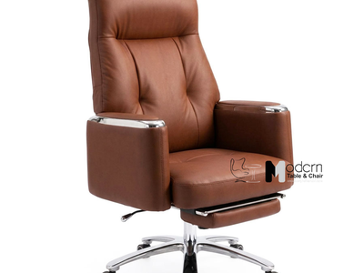 Ghế lãnh đạo nệm da ngả lưng có gác chân cao cấp CR06002-P tại HCM 3