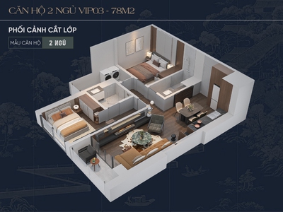 Độc quyền căn 2 ngủ Sunshine Legend City chỉ 55tr/m2 vay 0 3 năm 1