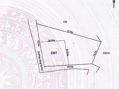 Diện tích siêu rộng lên tới 1218m2, đất ở thổ cư nằm ngay vị trí đắc địa, giao thông thuận tiện 3