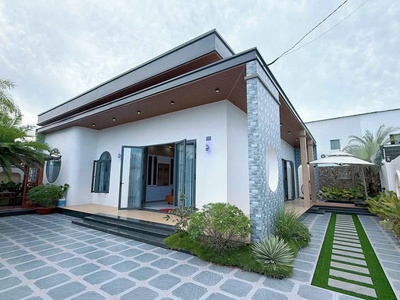 Nhà Vườn Cấp 4-Có Hồ Bơi-Gần Chợ Đầu Mối Bình Điền Bình Chánh-1 Tỷ 279Tr 0