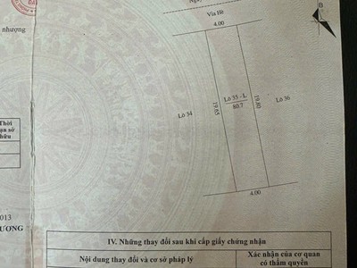 Bán đất mặt phố Nguyễn Trác Luân, ph Phạm Ngũ Lão, TP HD, 80.7m2, mt 4m, 4.x tỷ, trung tâm 3