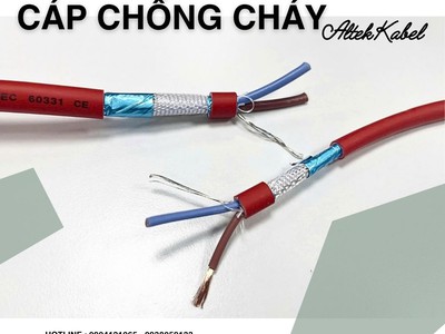 Cáp chống cháy chậm cháy chịu nhiệt tốt 4