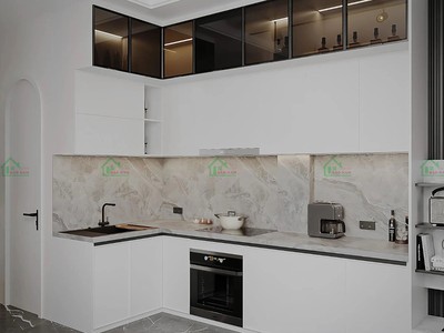 80 Mẫu Tủ Bếp MDF Đẹp Hiện Đại, Đa Dạng Phong Cách Mới Nhất 10