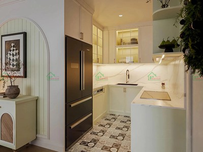 80 Mẫu Tủ Bếp MDF Đẹp Hiện Đại, Đa Dạng Phong Cách Mới Nhất 11