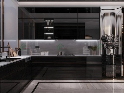 80 Mẫu Tủ Bếp MDF Đẹp Hiện Đại, Đa Dạng Phong Cách Mới Nhất 12