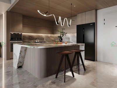 80 Mẫu Tủ Bếp MDF Đẹp Hiện Đại, Đa Dạng Phong Cách Mới Nhất 14