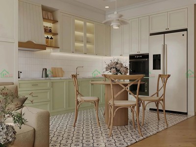 80 Mẫu Tủ Bếp MDF Đẹp Hiện Đại, Đa Dạng Phong Cách Mới Nhất 3