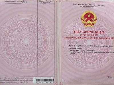 Bán lô đất giá tốt dt: 173,8m2 xã trung lập thượng, huyện củ chi, hcm 2