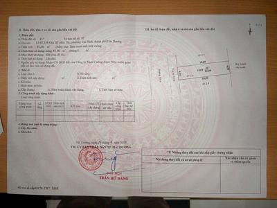 Bán lô đất trục chính khu Vịt Cỏ Hồ Sen, ph Tân Bình, TP Hải Dương, 81m2, mt 4.5m, 5.4 tỷ 2