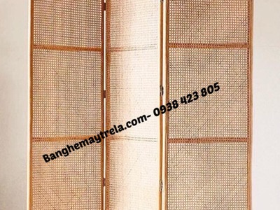 Bình phong mây tự nhiên mắt cáo 4