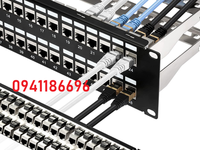 Phân phối Patch panel 48 cổng Cat6 UTP 2U mã ACT-48S2U, ACT-JK28-C6-US chính hãng ANCOMTECK 6