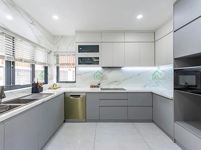 Tủ Bếp Gỗ Công Nghiệp MDF Đẹp, Hiện Đại   Báo Giá Mới Nhất 3