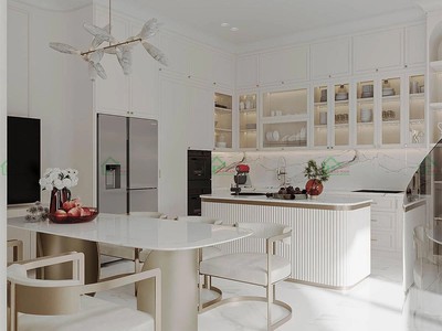 Tủ Bếp Gỗ Công Nghiệp MDF Đẹp, Hiện Đại   Báo Giá Mới Nhất 4