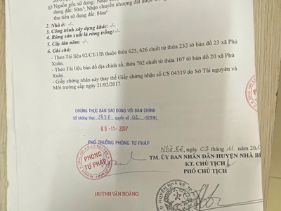 Bán đất 134m2   50m2 là thổ cư    tặng nhà cấp 4 ngay HTP Nhà Bè 3