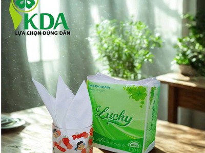 Khăn ăn napkin Cao Cấp Setup tiệc TẠI BẾN TRE 1