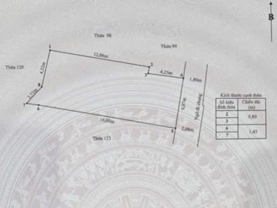 Bán đất tặng nhà ngõ tuyến 2 Hồ Sen - chia được 2 lô - 50 tr/m2 1