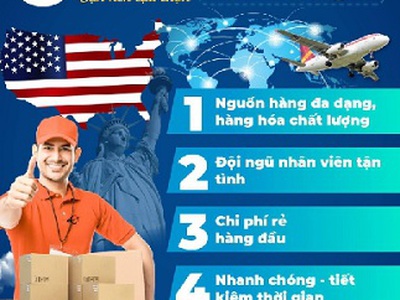 Tham khảo giá gửi Hàng từ Việt Nam đi Mỹ cùng VietCargo 0