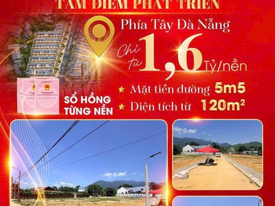 Đất nền Bà Nà hills SÁT TĐC HÒA NINH, GIÁ CHỈ TỪ 1 TỶ 6XX 0