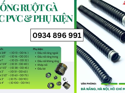 Ống Luồn Dây Điện Bọc Nhựa PVC Chất Lượng Cao Tại Khánh Hòa, Ninh Thuận 0