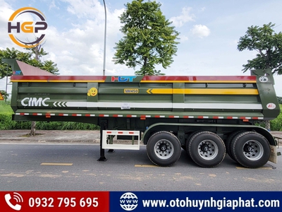 Mooc ben tự đổ CIMC Huajun tối ưu cho vận chuyển nguyên vật liệu 1