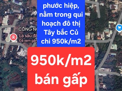 Bán gấp 14.250m đất trồng cây lâu năm tại xã phước hiệp, huyện củ chi, tp hồ chí minh - chỉ 2