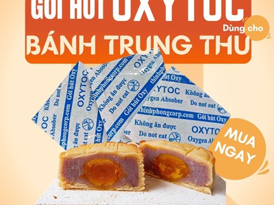 Bánh chưa kịp bán đã mốc  - Đã có gói hút Oxytoc 1