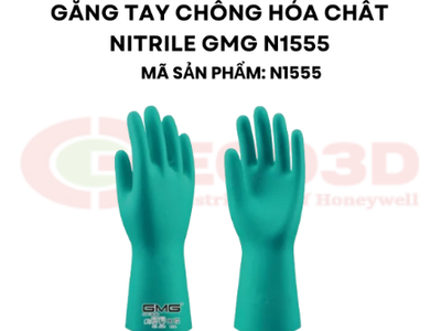 Găng Tay Nitrile GMG N1555 Chống Hóa Chất Lựa chọn đáng tin cậy cho môi trường công nghiệp 2