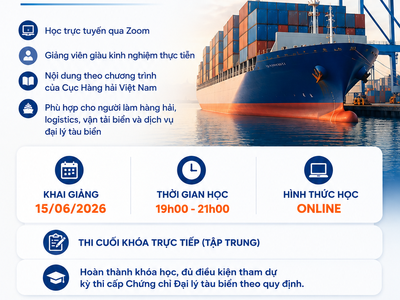 Mở lớp đào tạo và cấp chứng chỉ đại lý tàu biển 0