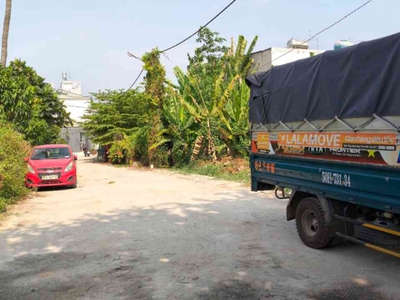 H2446   đất vuông vức 5x14m sát vườn cau đỏ, đường nhựa 8m. giá chỉ 3.x tỷ 2