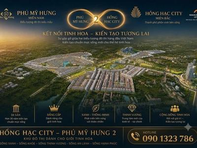 Cơ hội sở hữu bất động sản phú mỹ hưng tại miền bắc booking từ 100 triệu 0