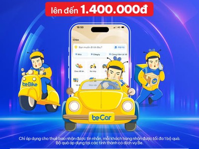 Vi vu không lo giá, MobiFone tặng mã giảm giá Be lên tới 1,4 triệu đồng 0