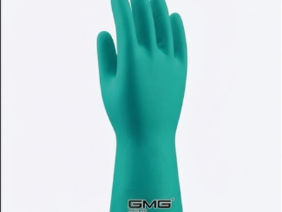 Găng Tay Nitrile GMG N1555 Bảo Vệ Hiệu Quả Khi Tiếp Xúc Hóa Chất Và Dầu Mỡ 4