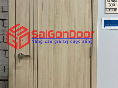 Cửa gỗ công nghiệp MDF Melamine cao cấp   mẫu chạy chỉ hiện đại 1