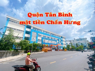 Nhà mặt tiền chấn hưng, gần cách mạng tháng 8, quận tân bình, 4.6x23m 108 m2 , 28.5 tỷ 1