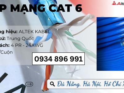 Cung Cấp Cáp Mạng Altek Kabel Cat6 Tại Quảng Nam, Quảng Ngãi, Bình Định Giá Cạnh Tranh 2